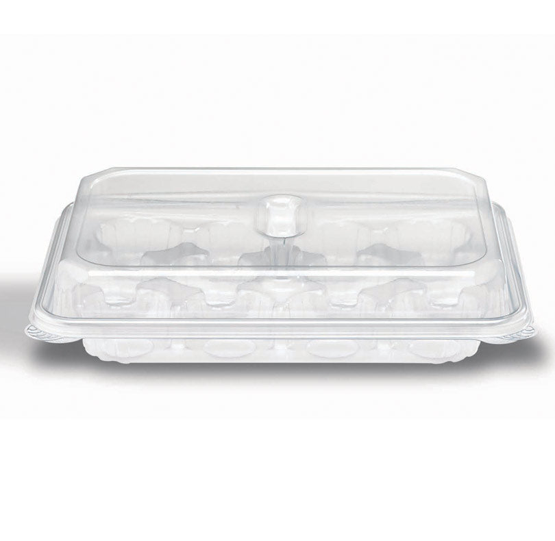 Inline Plastics TSSB1R Safe-T-Fresh Snackware 1-Compartment Container | 252 per Case