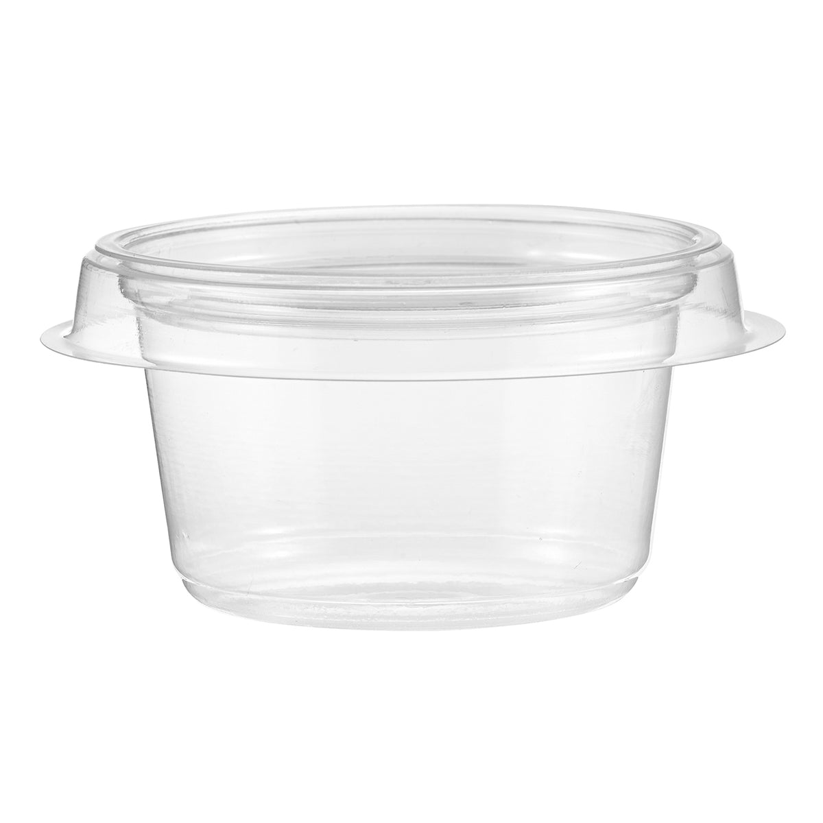 CC4R Clear 4 oz. Round Snack Cup Insert SafeTFresh Alpha Eagle Group